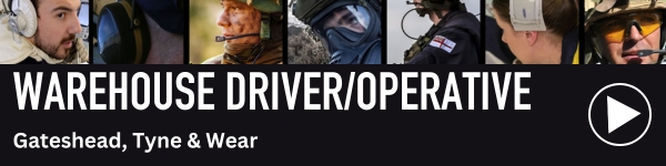 Warehouse Driver/Operative - Gateshead